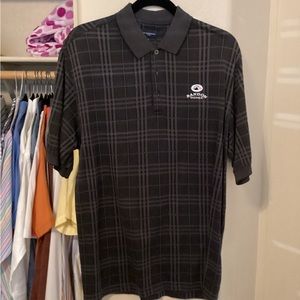 Burberry golf shirt.    Bandon Dunes